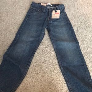 Boys size 7 slim Levi Strauss jeans